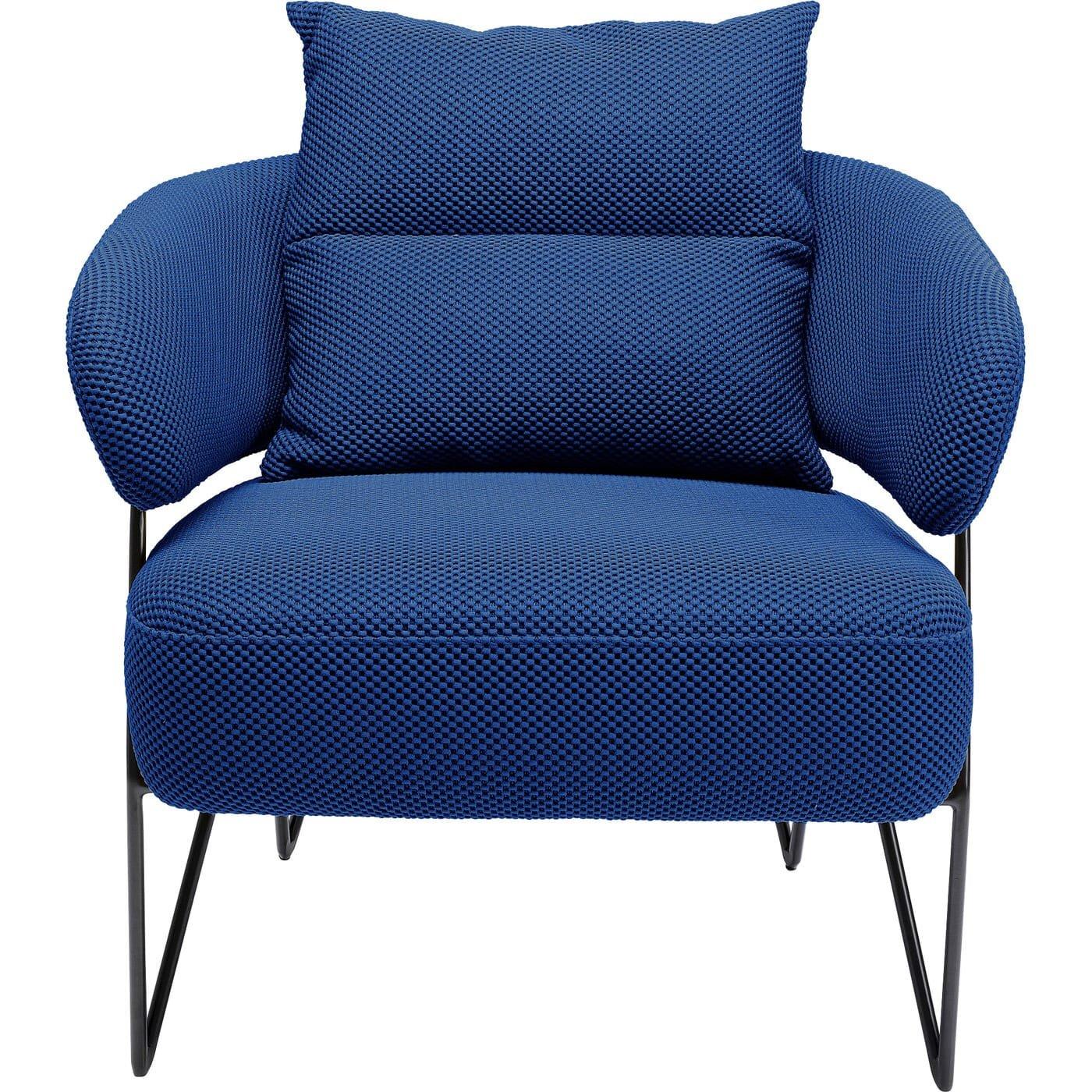 KARE Design Poltrona Peppo blu  