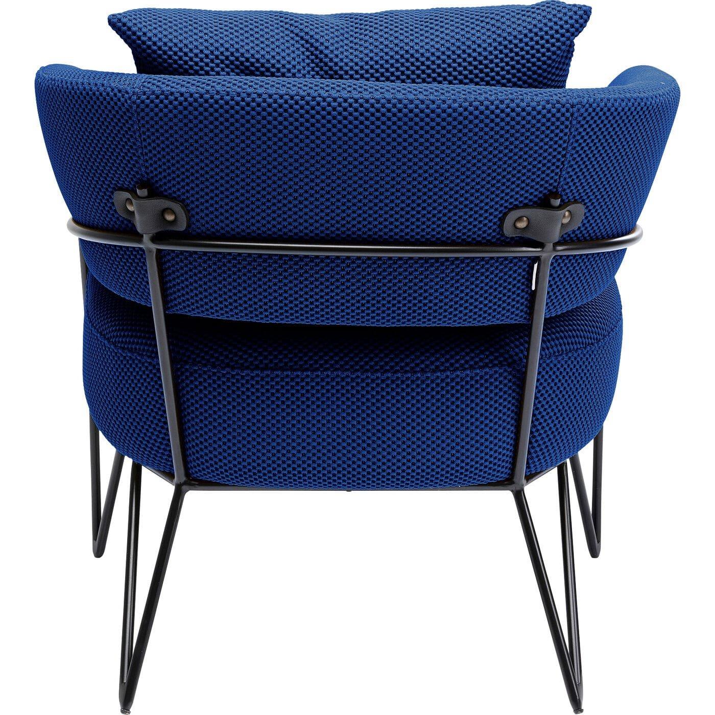 KARE Design Poltrona Peppo blu  