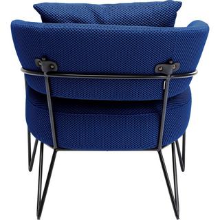 KARE Design Poltrona Peppo blu  