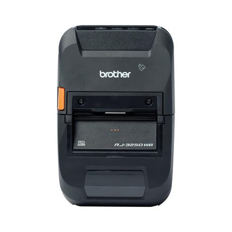 brother  RJ-3250WBL Etikettendrucker Direkt Wärme 203 x 203 DPI 127 mmsek Kabellos Eingebauter Ethernet-Anschluss WLAN Bluetooth 