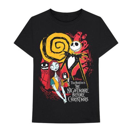 Nightmare Before Christmas Jack Skellington Sally T-Shirt  