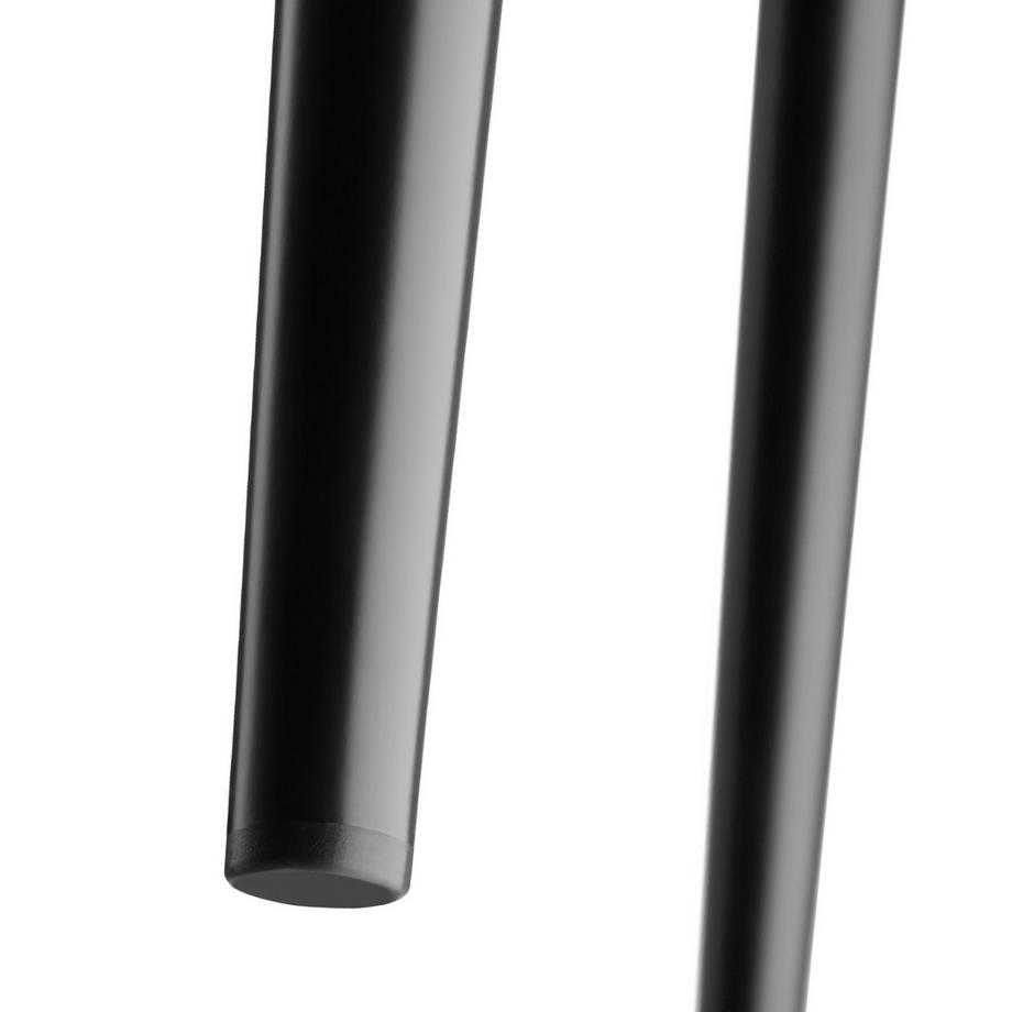 Tectake Set di sedie Monroe  imbottite, effetto velluto  