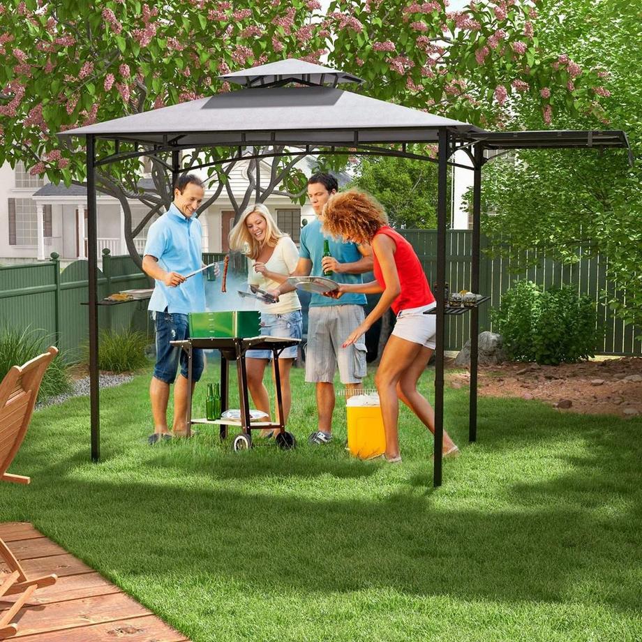 Northix Grillpavillon Mit Doppeldach  