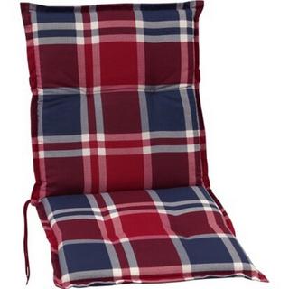 mutoni Coussin dossier bas Bristol rouge bleu  