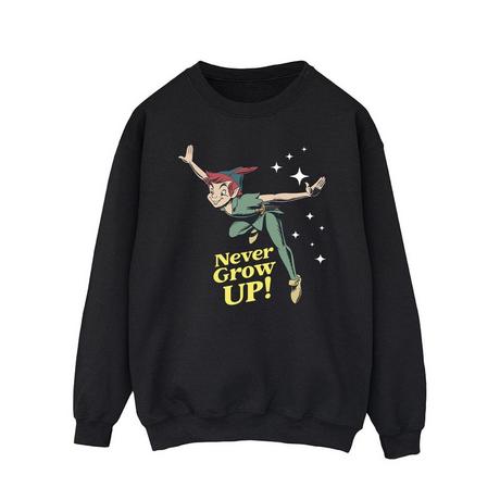 Disney  Never Grow Up Sweatshirt 