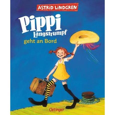 Pippi Langstrumpf 2. Pippi Langstrumpf geht an Bord Lindgren, Astrid; Engelking, Katrin (Illustrationen); Heinig, Cäcilie (Übersetzung) Gebundene Ausgabe 