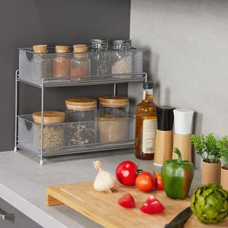 B2X Organisation de la cuisine avec 2 paniers coulissants  