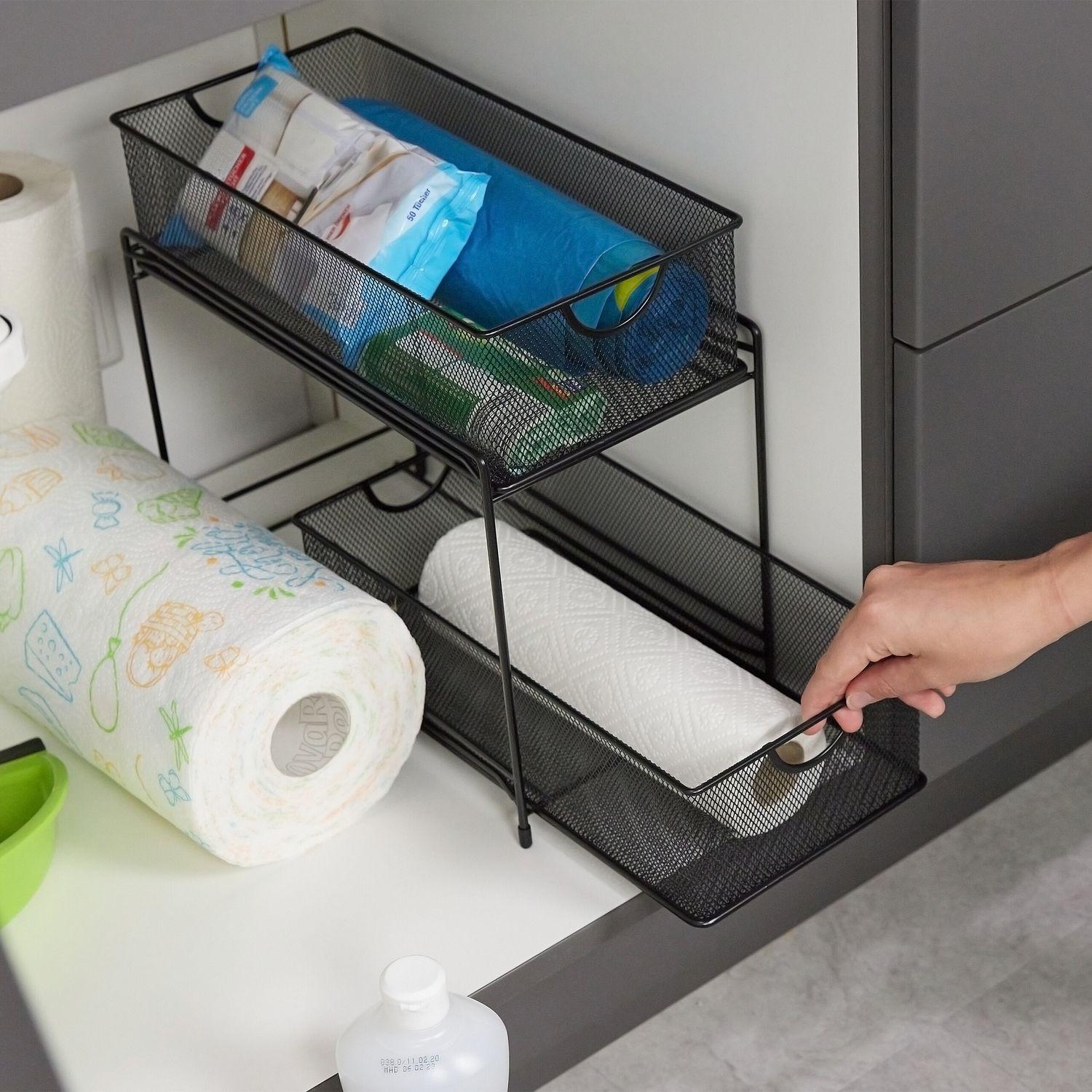 B2X Organisation de la cuisine avec 2 paniers coulissants  