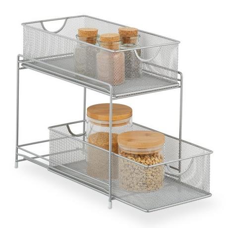 B2X Organisation de la cuisine avec 2 paniers coulissants  