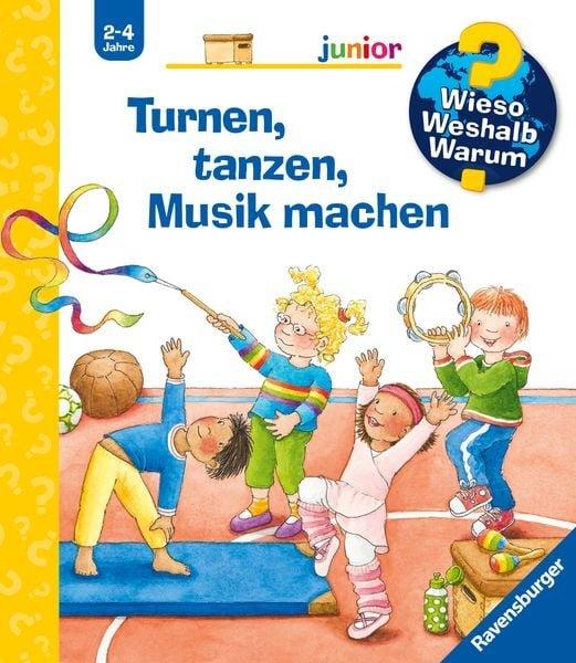 Wieso? Weshalb? Warum? Turnen, tanzen, Musik machen (Nr.71) Droop, Constanza; Droop, Constanza (Illustrationen) Copertina rigida 