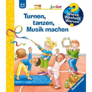 Wieso? Weshalb? Warum? Turnen, tanzen, Musik machen (Nr.71) Droop, Constanza; Droop, Constanza (Illustrationen) Copertina rigida 