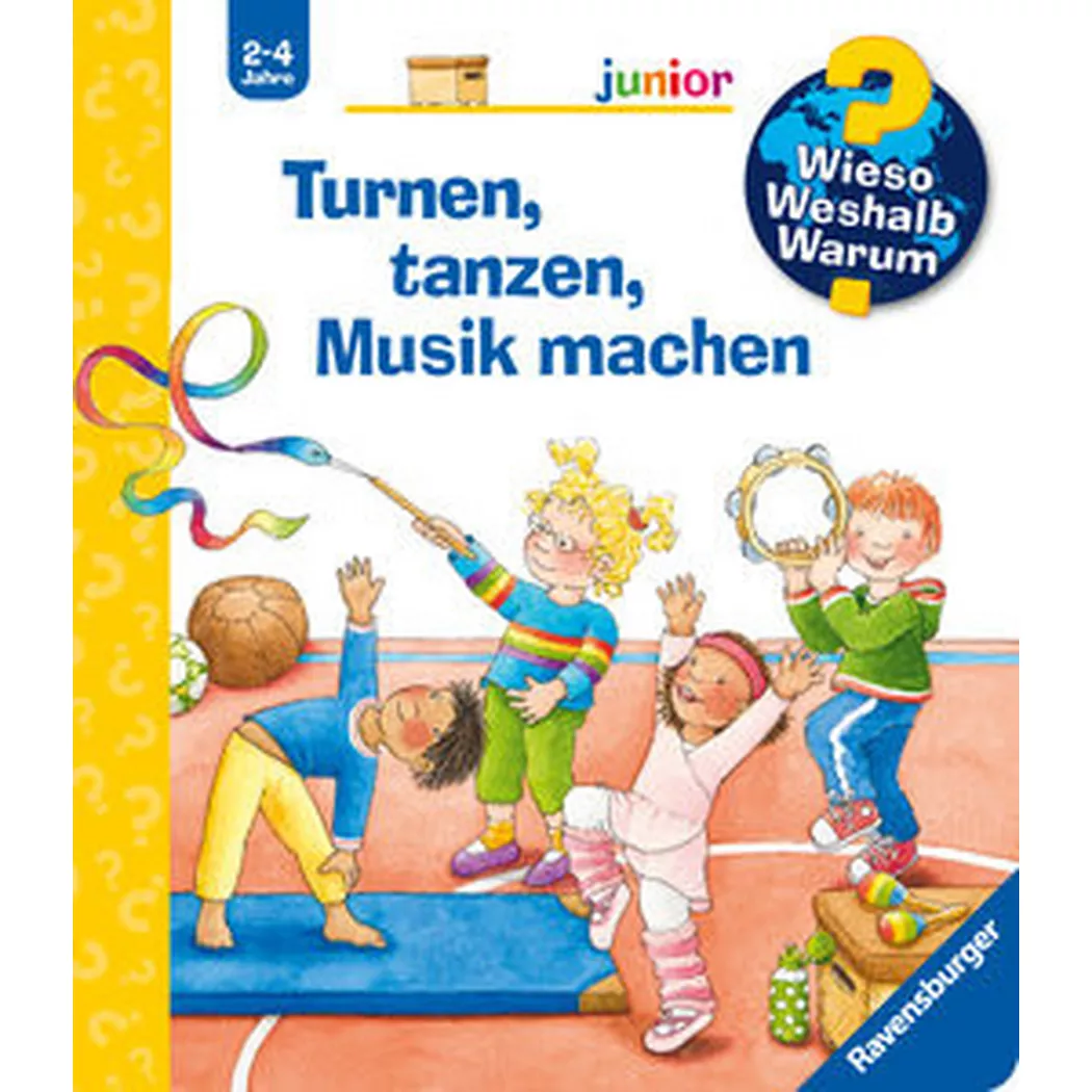 Ravensburger - Wieso? Weshalb? Warum? junior, Band 71: Turnen, tanzen, Musik machen, Droop, Constanza; Constanza (Illustrationen)