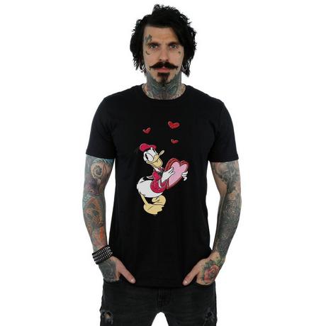 Disney  Donald Duck Love Heart TShirt 