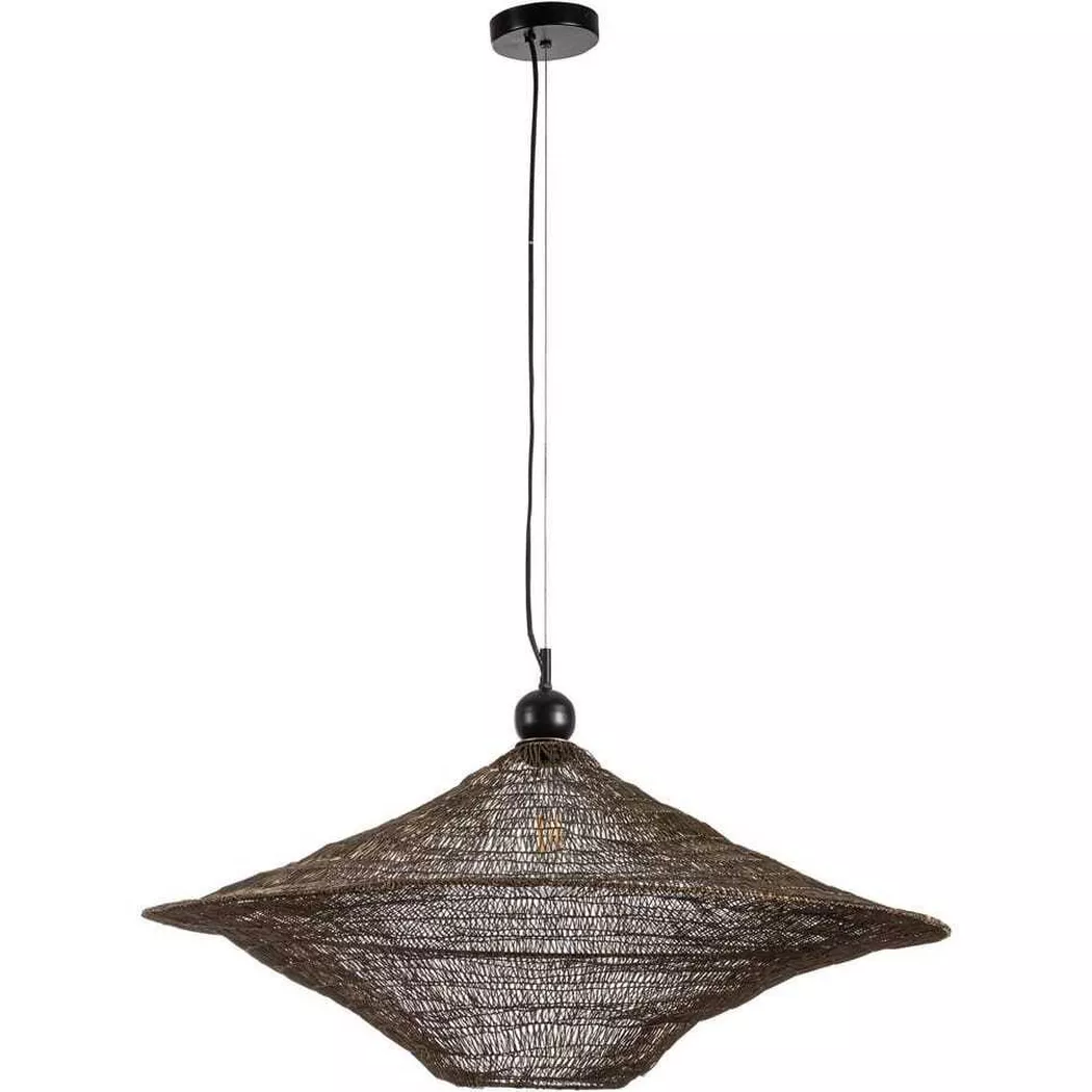 mutoni lifestyle – Hängeleuchte Odissa gold rund 86, One Size, Gold