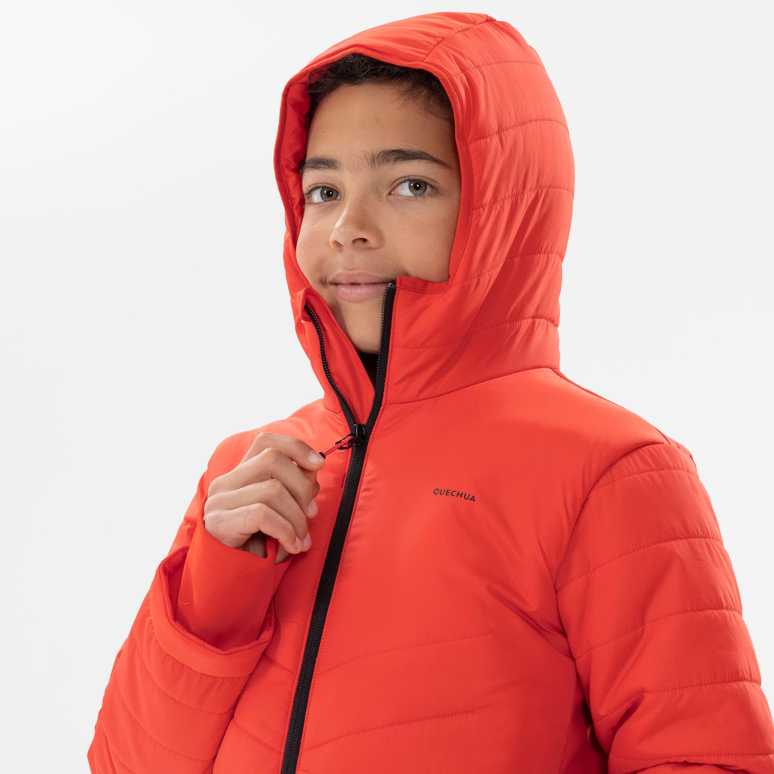 QUECHUA  Wattierte Wanderjacke Hybridjacke Kinder 