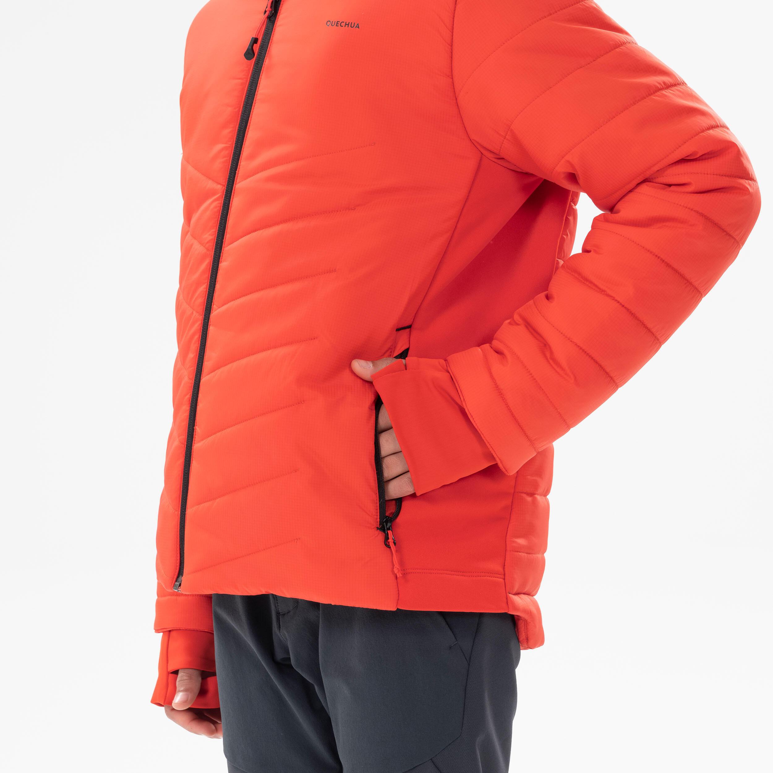 QUECHUA  Wattierte Wanderjacke Hybridjacke Kinder 