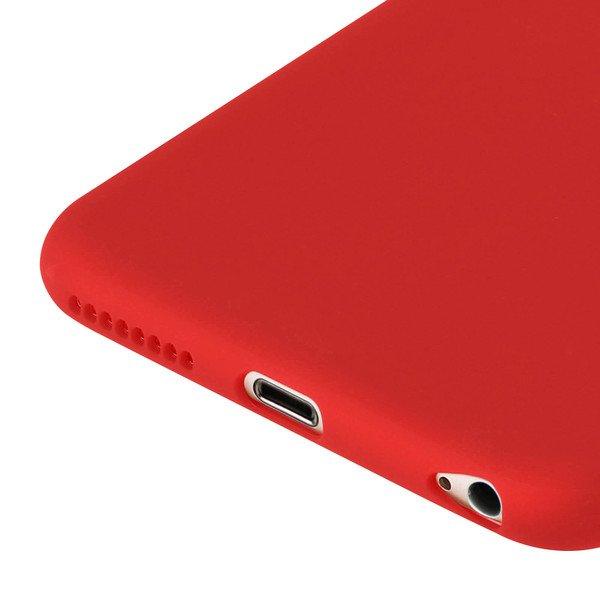 Avizar  Soft Touch Case Apple iPhone 6, 6S Rot 