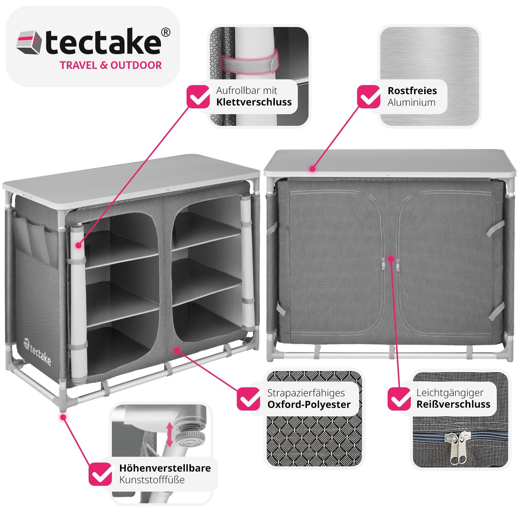 Tectake  Cuisine de camping 