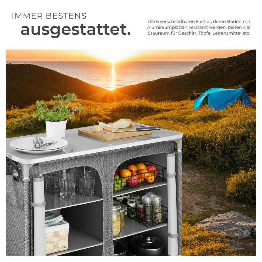 Tectake  Campingküche 