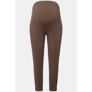 Ulla Popken  Leggings Bellieva in cotone biologico GOTS con taglio aderente e alta fascia elastica 