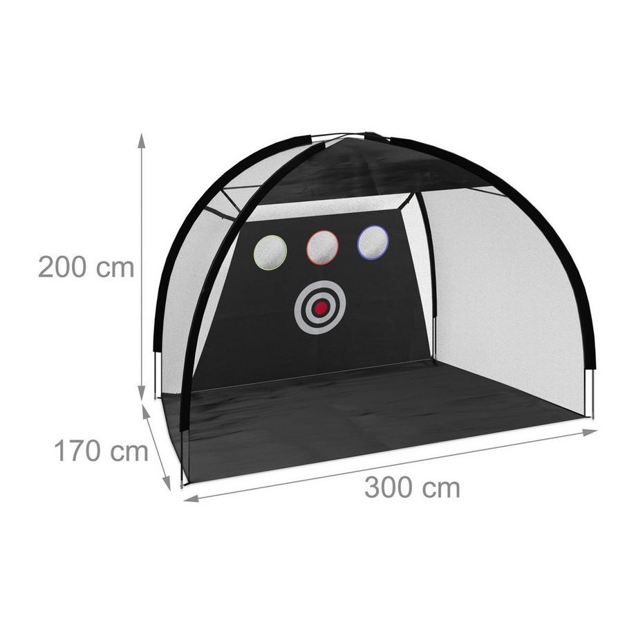 Northix Filet d'entraînement noir pour le golf  