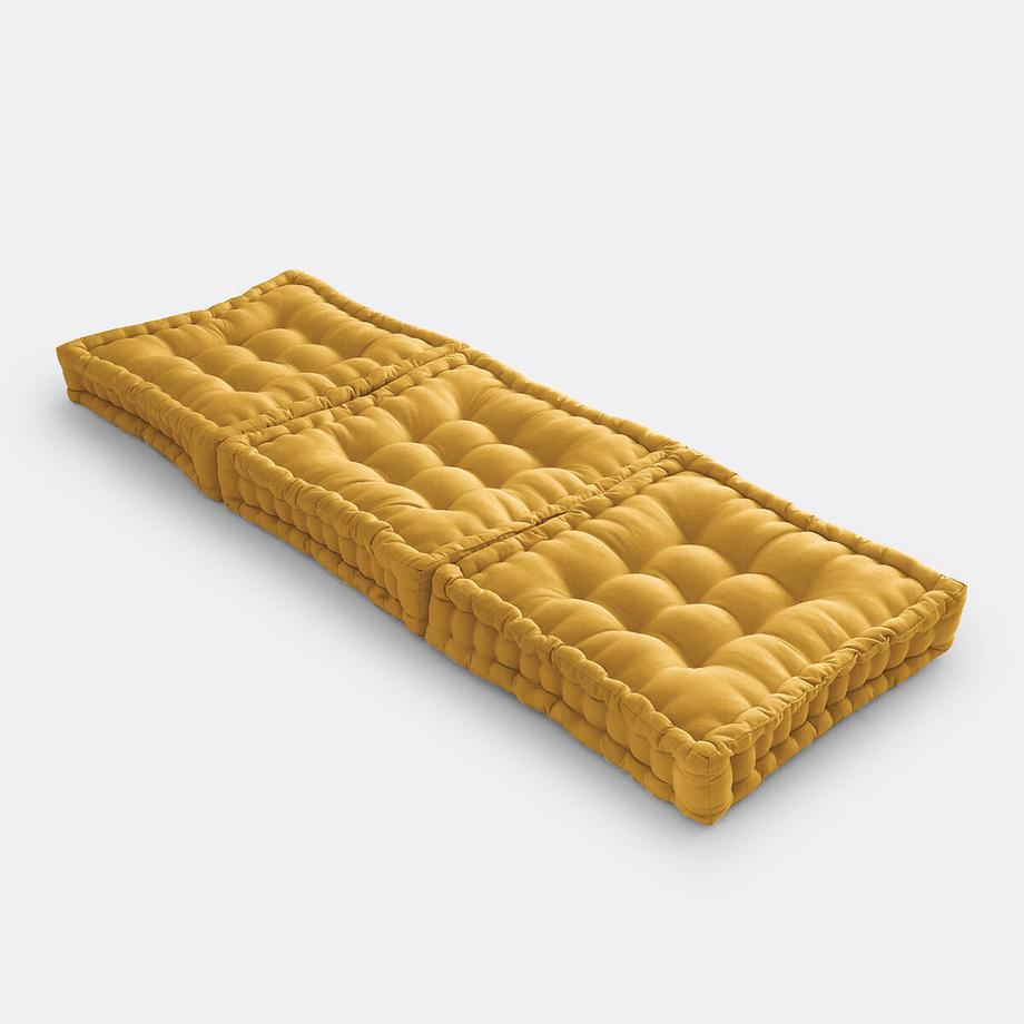 Matelas de sol modulable coton recyclé