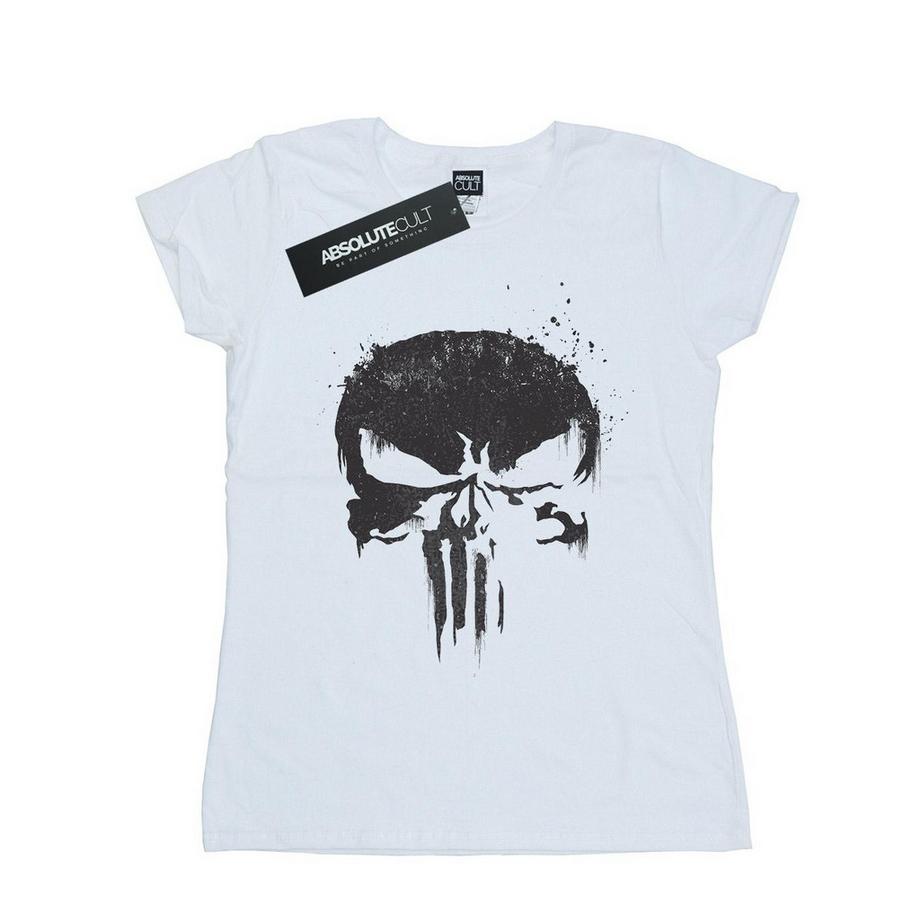 MARVEL The Punisher TV Skull Logo T-Shirt  