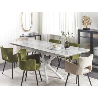 Beliani Table de repas en MDF Moderne MOIRA  