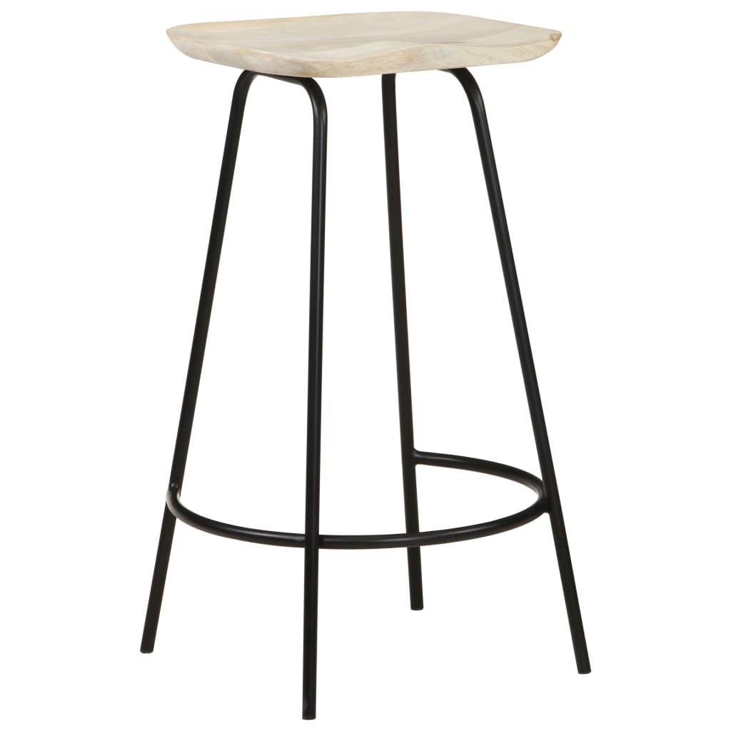 VidaXL Tabouret de bar bois  