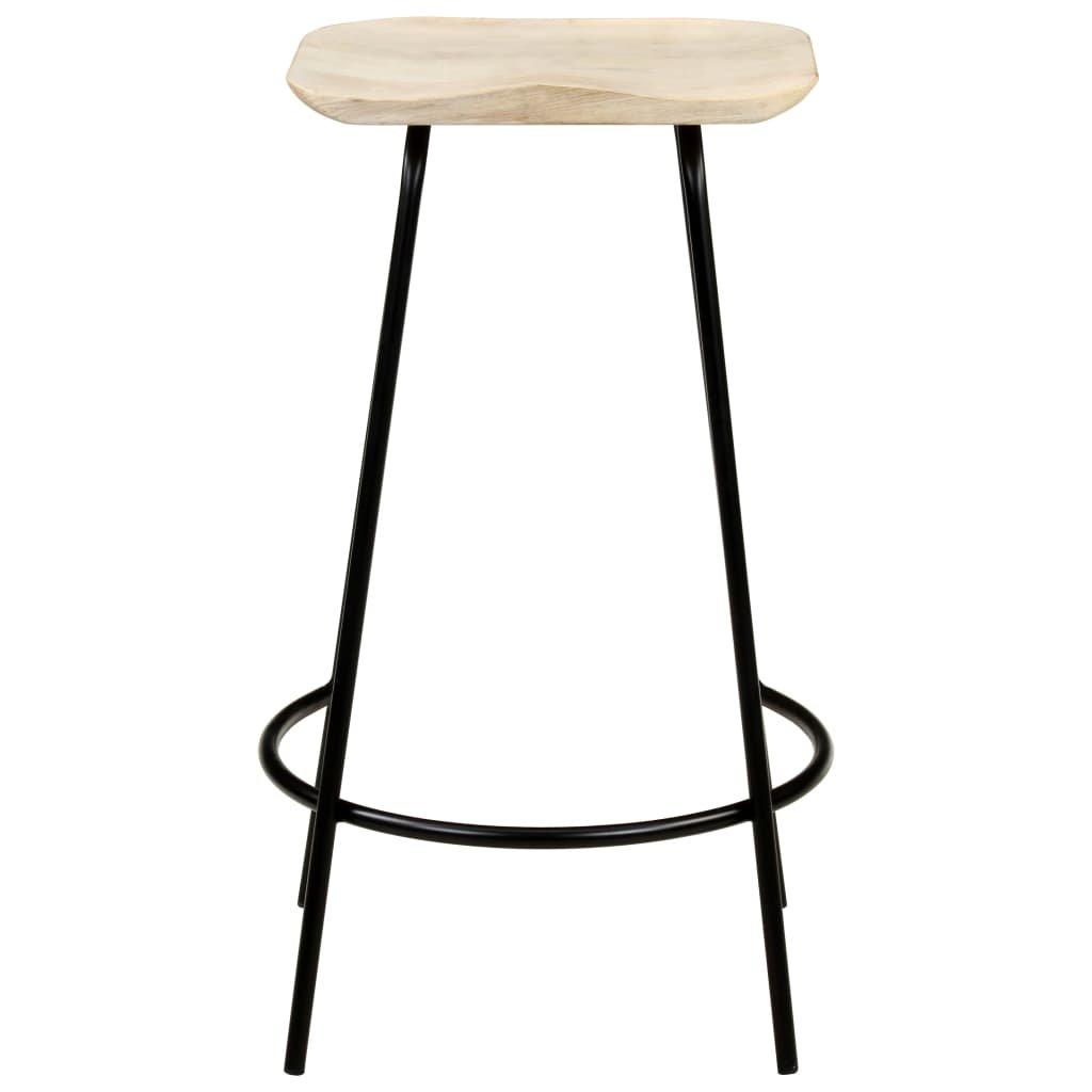 VidaXL Tabouret de bar bois  