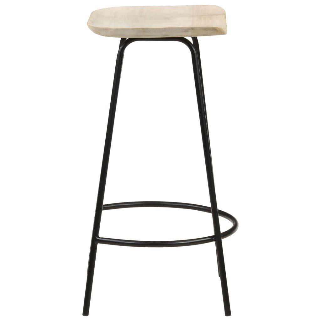 VidaXL Tabouret de bar bois  