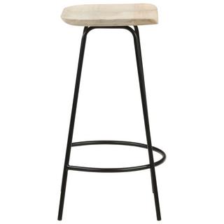 VidaXL Tabouret de bar bois  