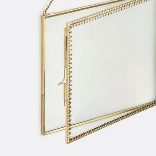 La Redoute Intérieurs Hängerahmen Uyova mit Kordelmuster-Einfassung  