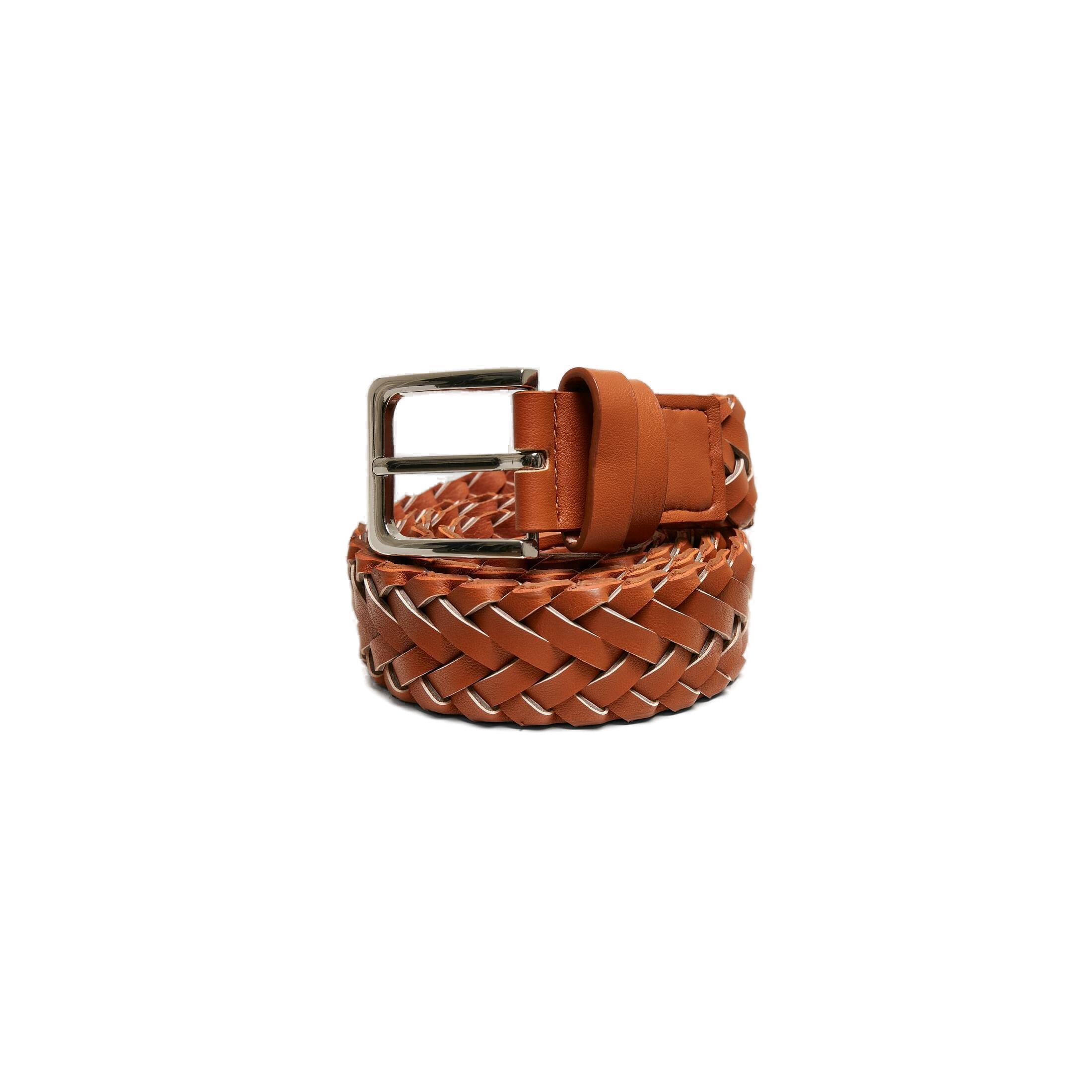 URBAN CLASSICS  ceinture tressé en cuir synthétique 