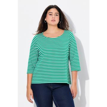 Ringelshirt, Classic, Rundhals, 3/4-Arm