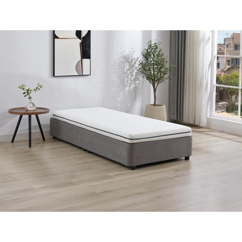Vente-unique Matelas 80 x 190 cm mousse déhoussable ép.10cm - NASUS de DREAMEA  