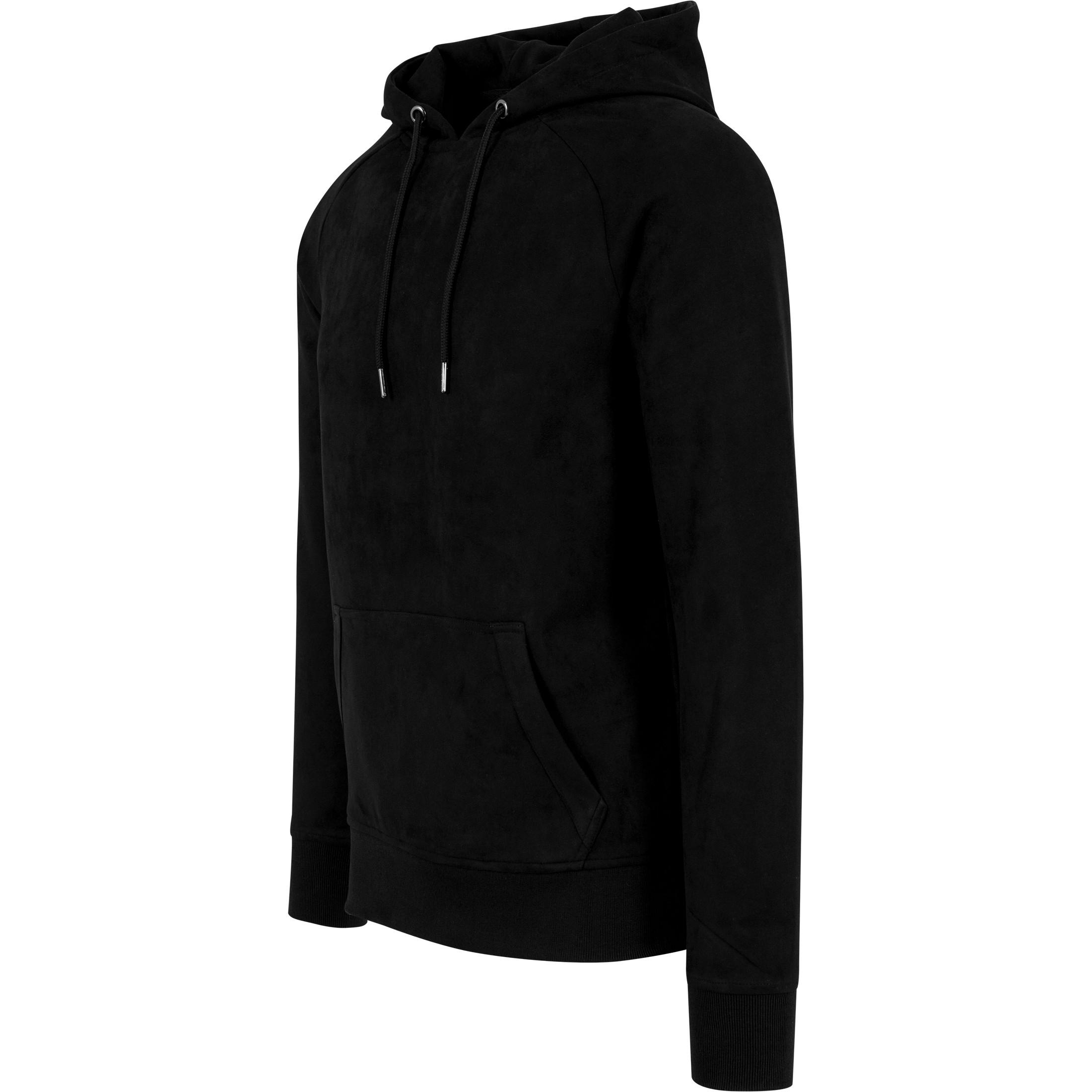 URBAN CLASSICS Imitation Suede Hoodie  