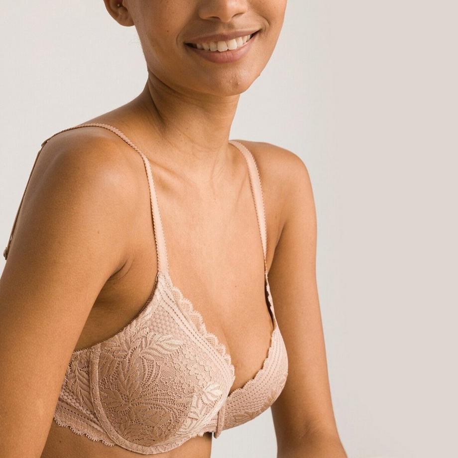 La Redoute Collections Reggiseno volumizzante Signature in pizzo  