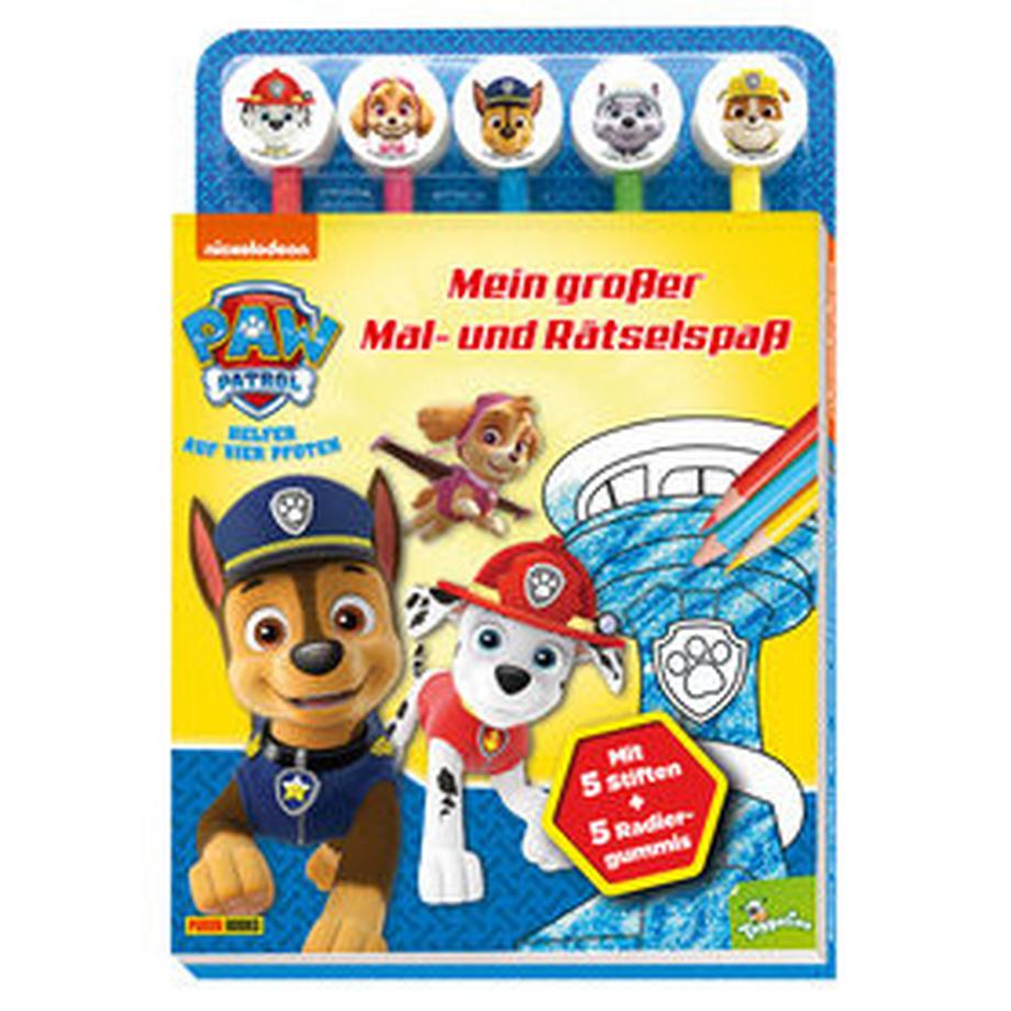 Panini  PAW Patrol: Mein großer Mal- und Rätselspaß 