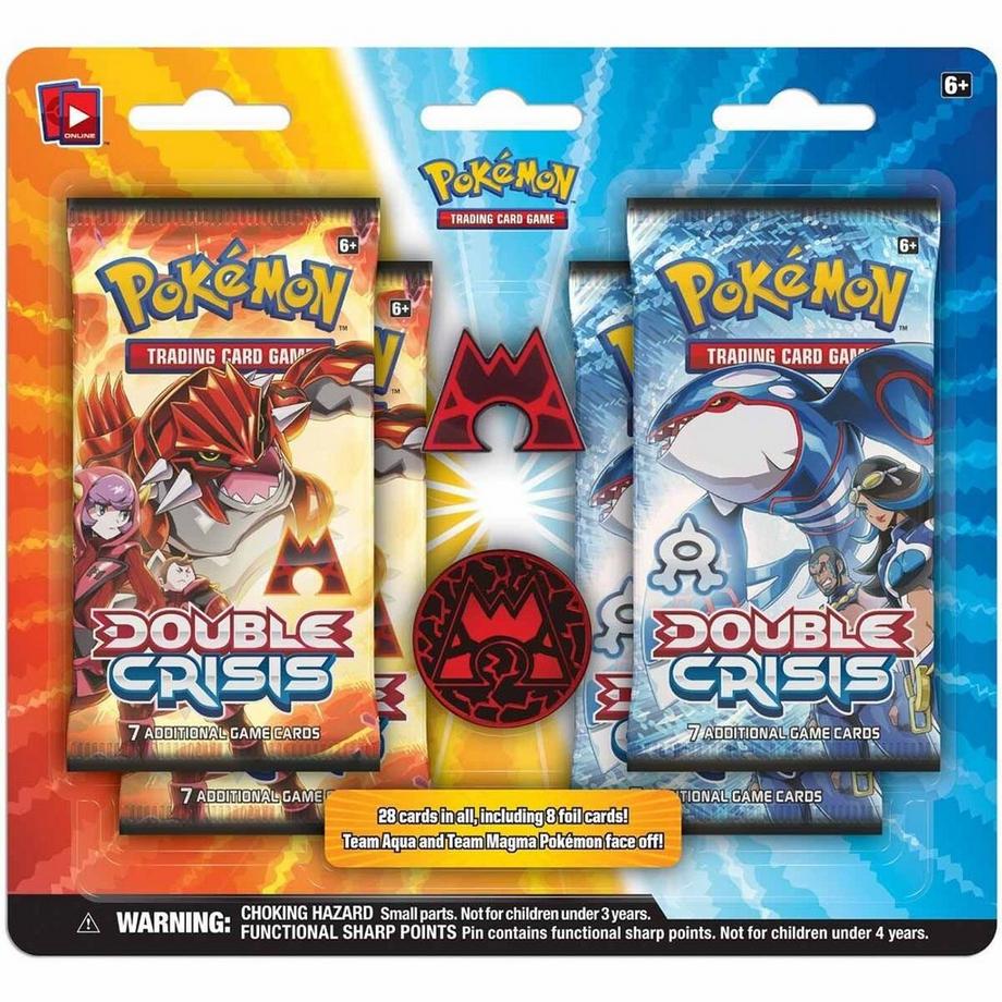 Double Crisis Team Magma Pin Blister