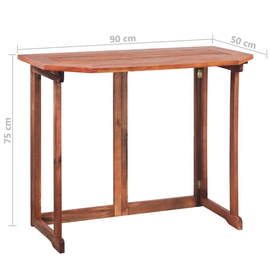 VidaXL Table de jardin  