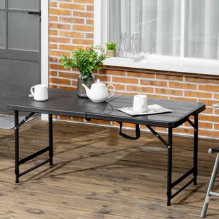 Outsunny Table de jardin  