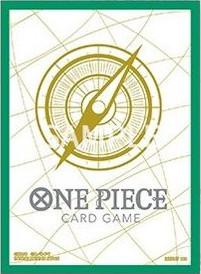 Bandai  One Piece Card Game - Official  Sleeves Set No. 5 - Logport Green (70 Sleeves) 