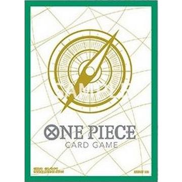 One Piece Card Game - Official  Sleeves Set No. 5 - Logport Green (70 Sleeves)