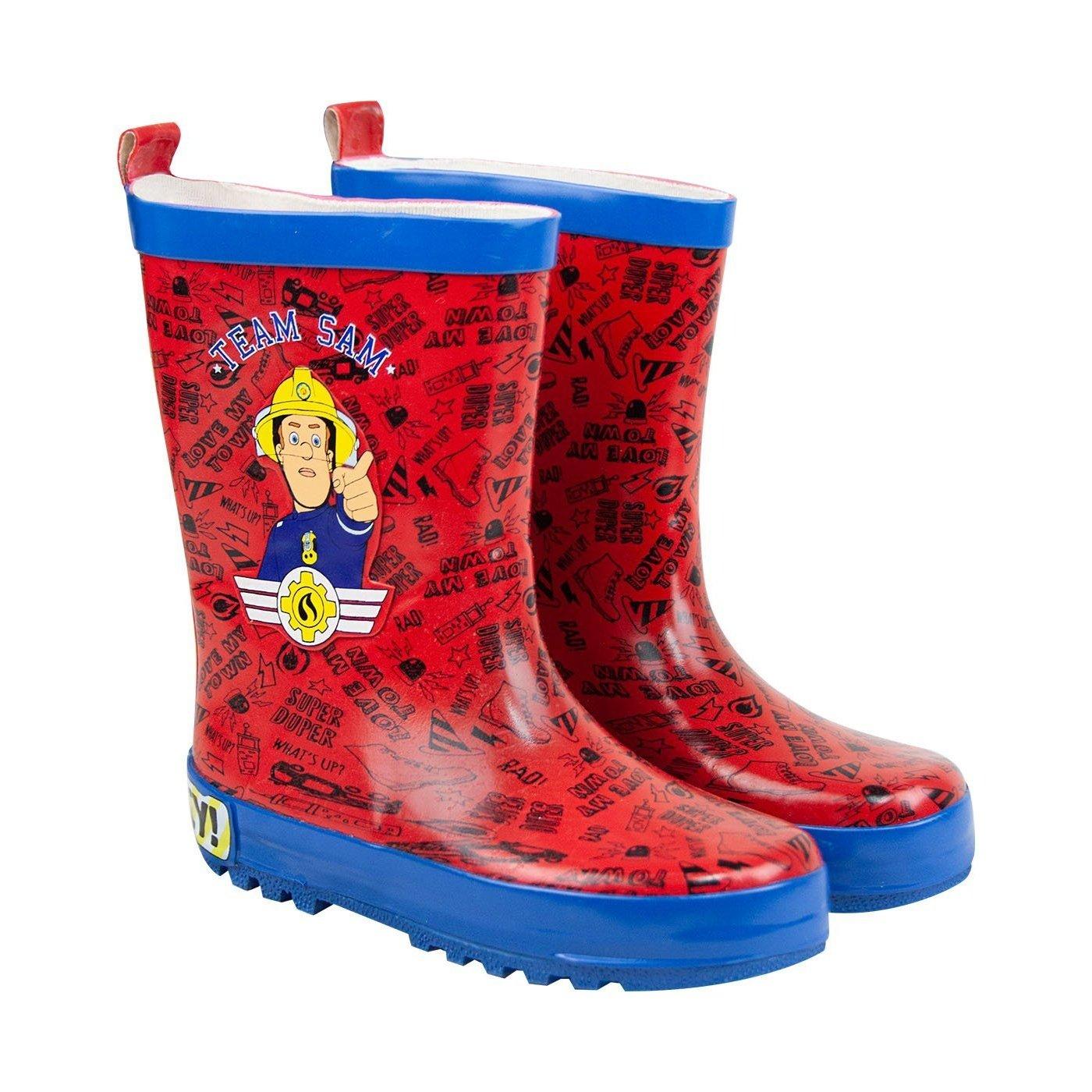 botte de pluie sam le pompier