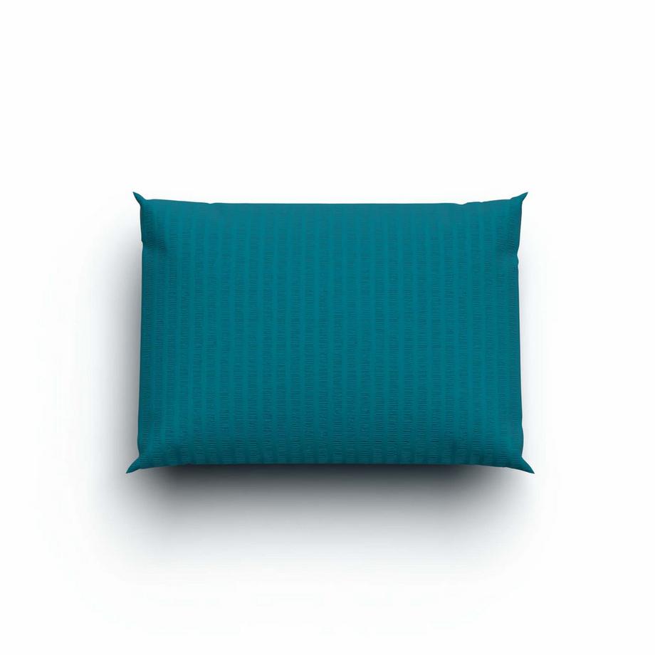 Kopfkissenbezug Satin Seersucker uni