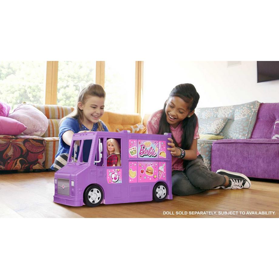 Barbie  Fahrzeuge Food-Truck (ohne Puppe) 