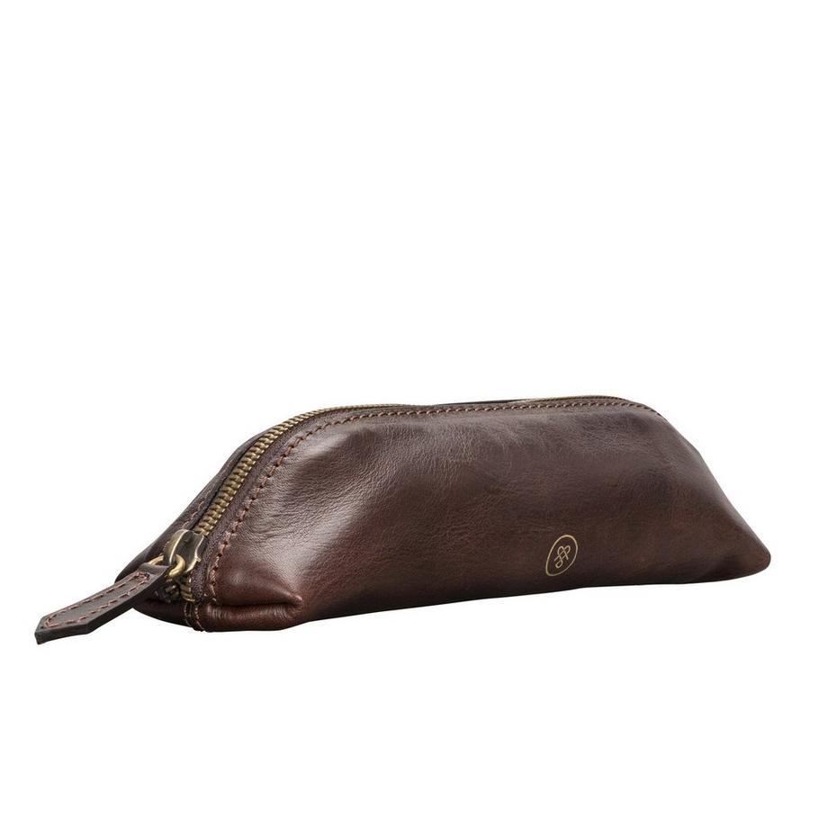 Maxwell Scott  Lorena - Leder Makeup Pinseletui 