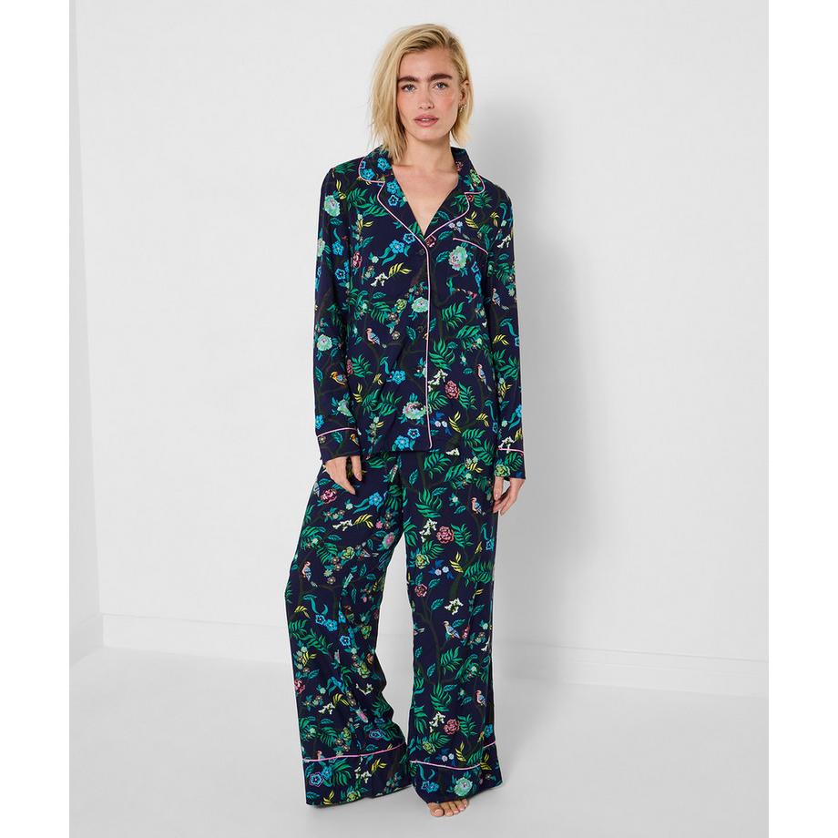 Joe Browns Pantaloni pigiama boutique stampa floreale gamba larga  