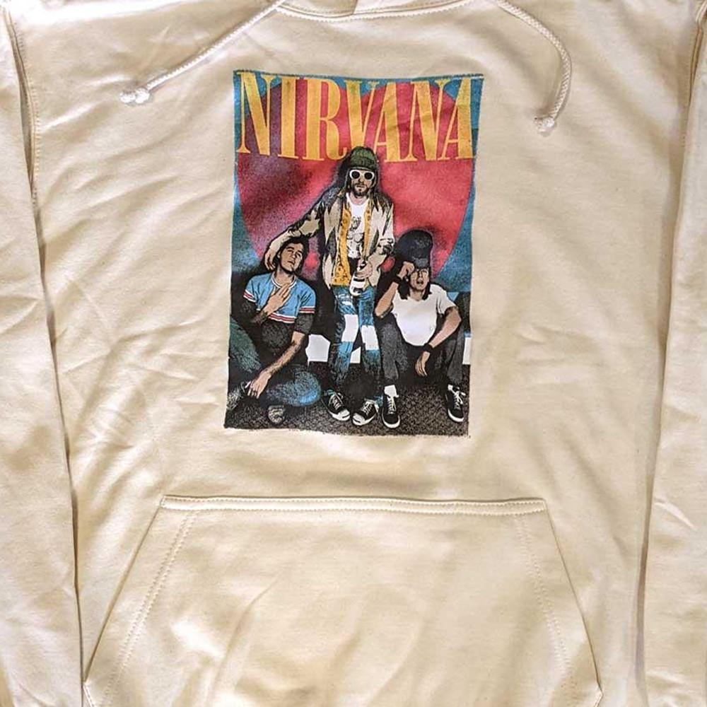 Nirvana  Kapuzenpullover Logo 